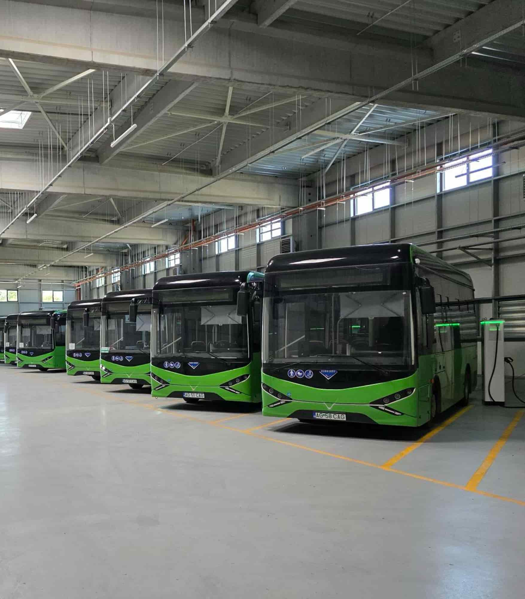 Автобусне депо в Румунії