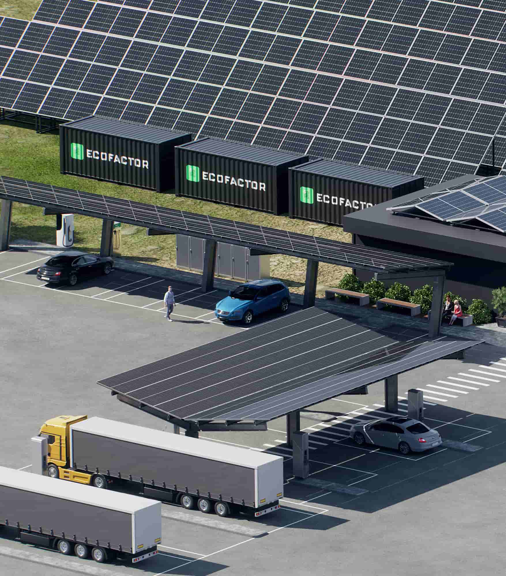 Інші приклади локацій з сонячними панелями