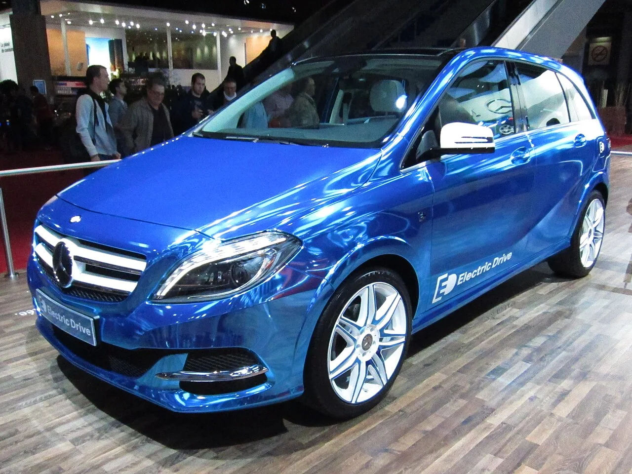 Mercedes-Benz B-Class Electric Drive, до рестайлінгу