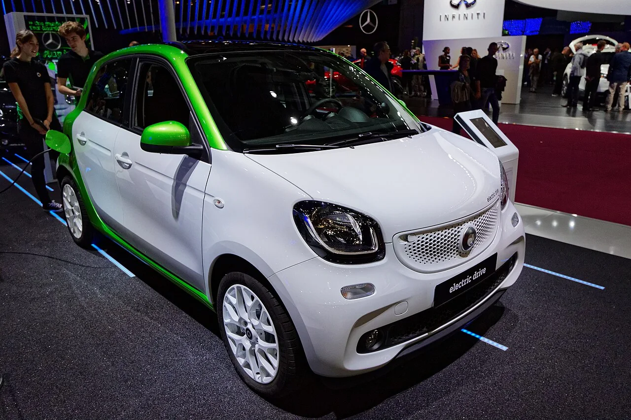 Smart forfour electric drive, 2017